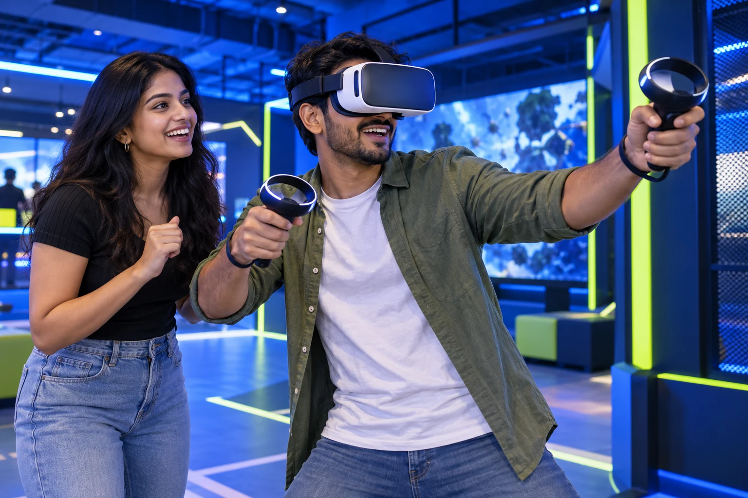 VR games experience